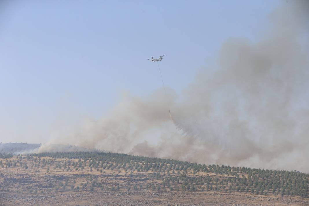 Kahramanmaraş'taki orman yangını kontrol altına alındı 8
